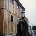 The Woodward Governor Company Mill house at the Midway Village museum in Rockford Illinois 